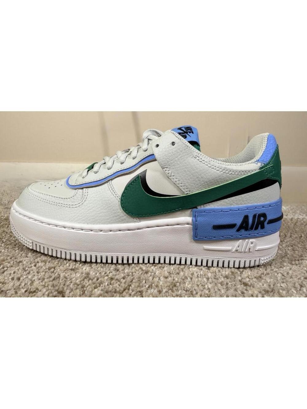 Nike Air Force 1 Shadow Photon Dust Malachite Women's 8.5